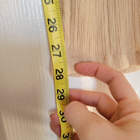 5/$20, Urban Rebel Boho Cream Colored High Waisted Pants - Picture 4 of 5